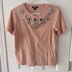 Jeweled Dressy Top